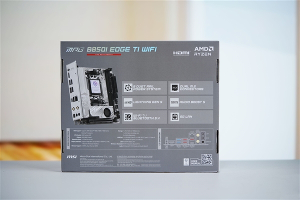 on9star登錄:ITX小巧强悍!微星MPG B850I EDGE TI WIFI图赏